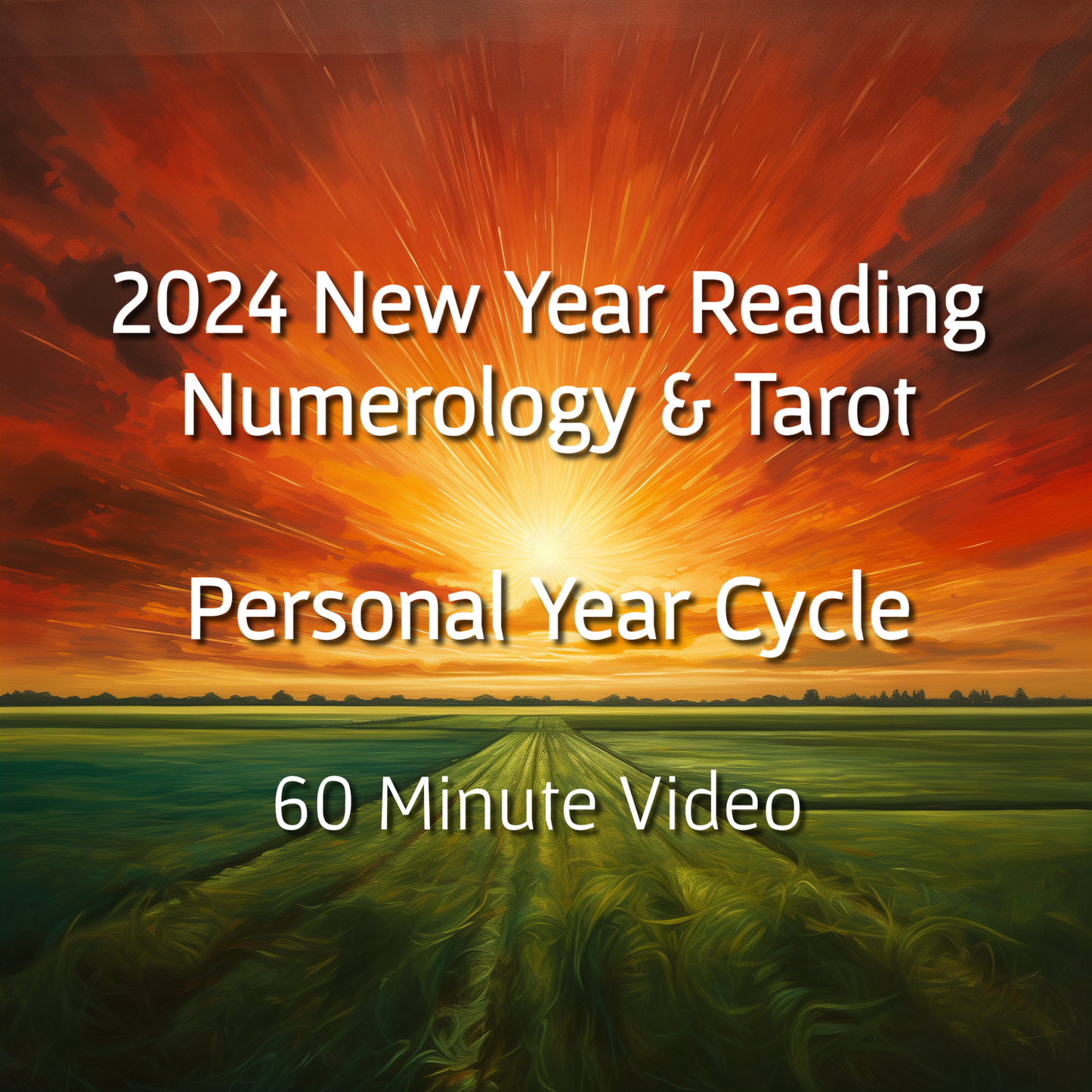 New Years 2024 Numerology & Tarot Reading | Personal Year Cycle, Tarot, Oracle | 60 Minute Video