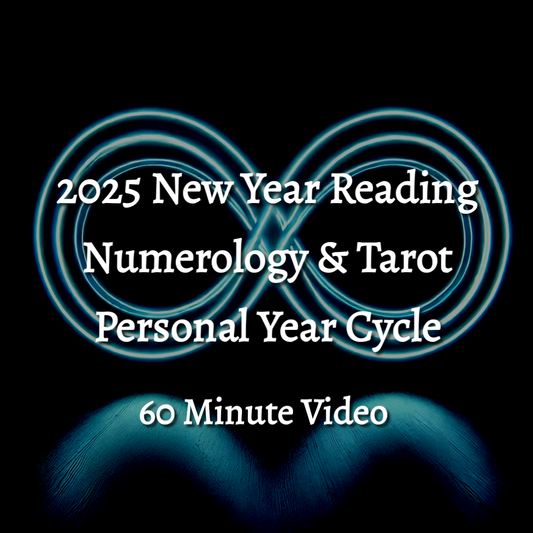 New Years 2025 Numerology & Tarot Reading | Personal Year Cycle, Tarot, Oracle | 60 Minute Video