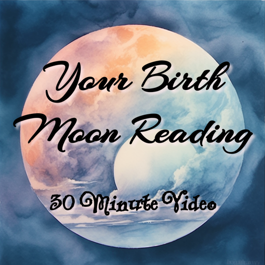 Moon Reading | Your Birth Moon | Intuitive Astros & Oracle Cards | 30 Minute Video