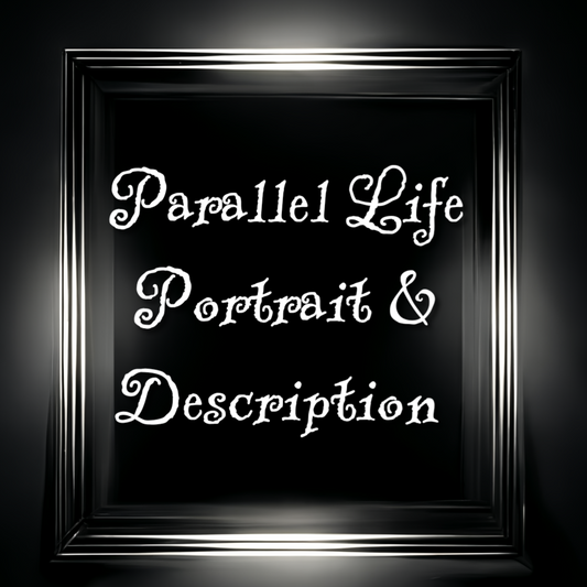 Parallel Life Portrait | Psychic Art | Past, Parallel, Future Life Self | Digital Art & Voice Recording